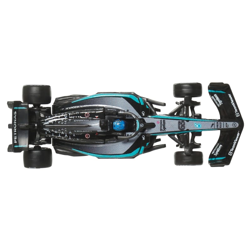 Hotwheels Premium Mercedes-AMG PETRONAS 2025 Formula One Team 1:64 Scale