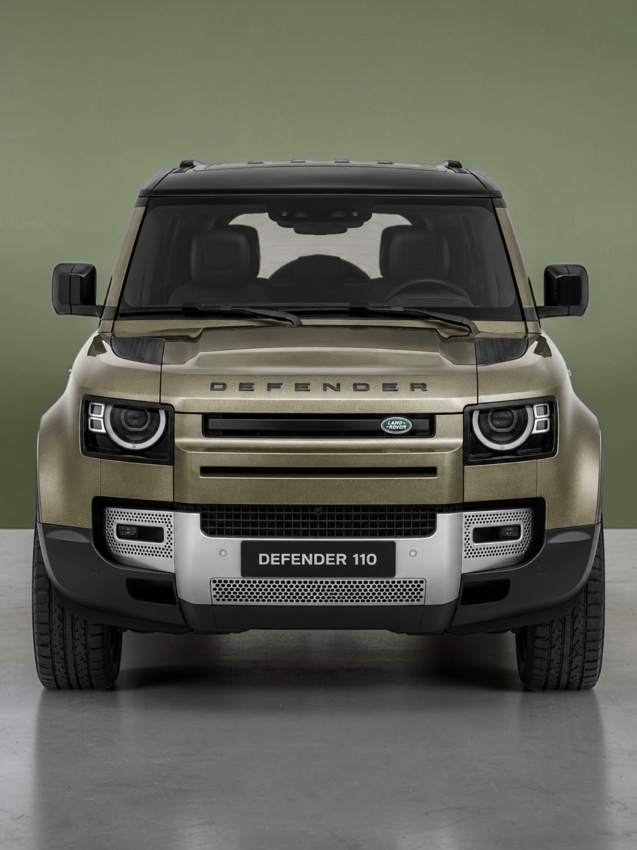 Bburago '2022 Land Rover Defender 110 Die Cast Model Car 1:24 Scale with Openable Doors – Metal Body Collectible