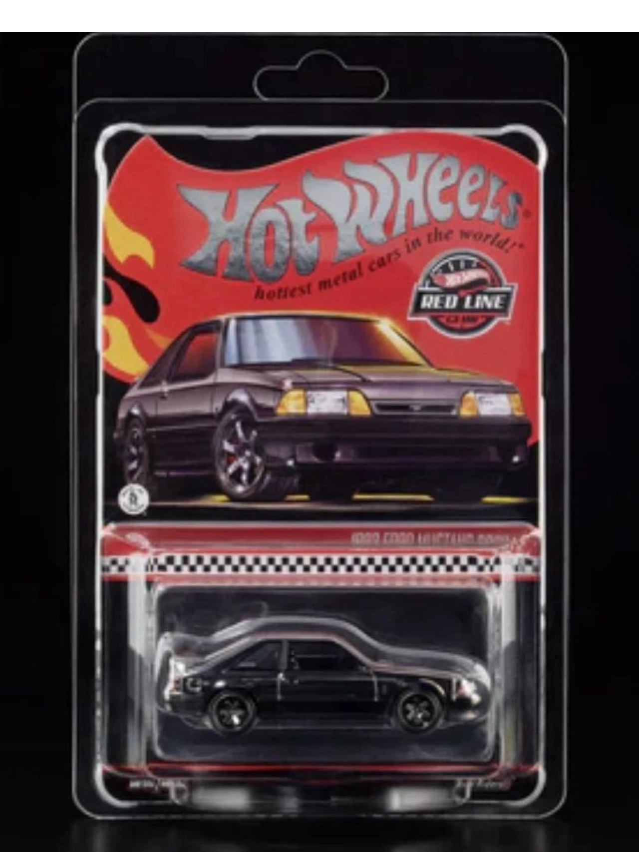 HotWheels 1993 Ford Mustang Cobra R RLC 1:64 Scale (With Protector)