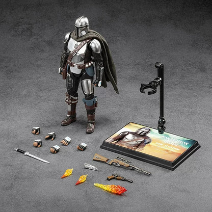 ZD Toys Star Wars The Mandalorian Action Figure -1:10 Scale Collectible | Model -1966-09