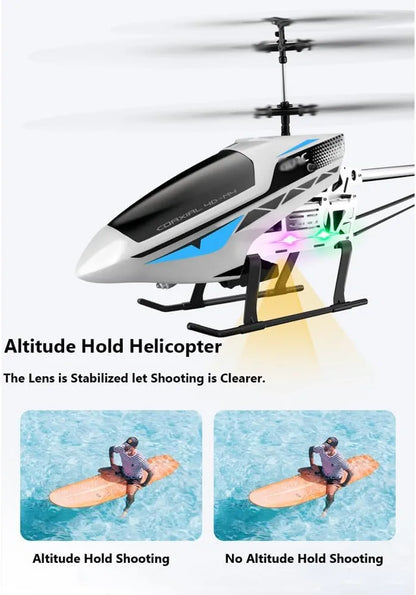 4DRC Remote Control Helicopter – Up to 80 Metre Flying Range, Rechargeable Battery, Suspension System Coaxial Helicopter 4D-M4