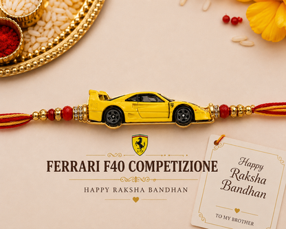 Hotwheels Original Car Rakhi – Choose Any Car & Get It Customized as a Rakhi | Raksha Bandhan Gift for Brother