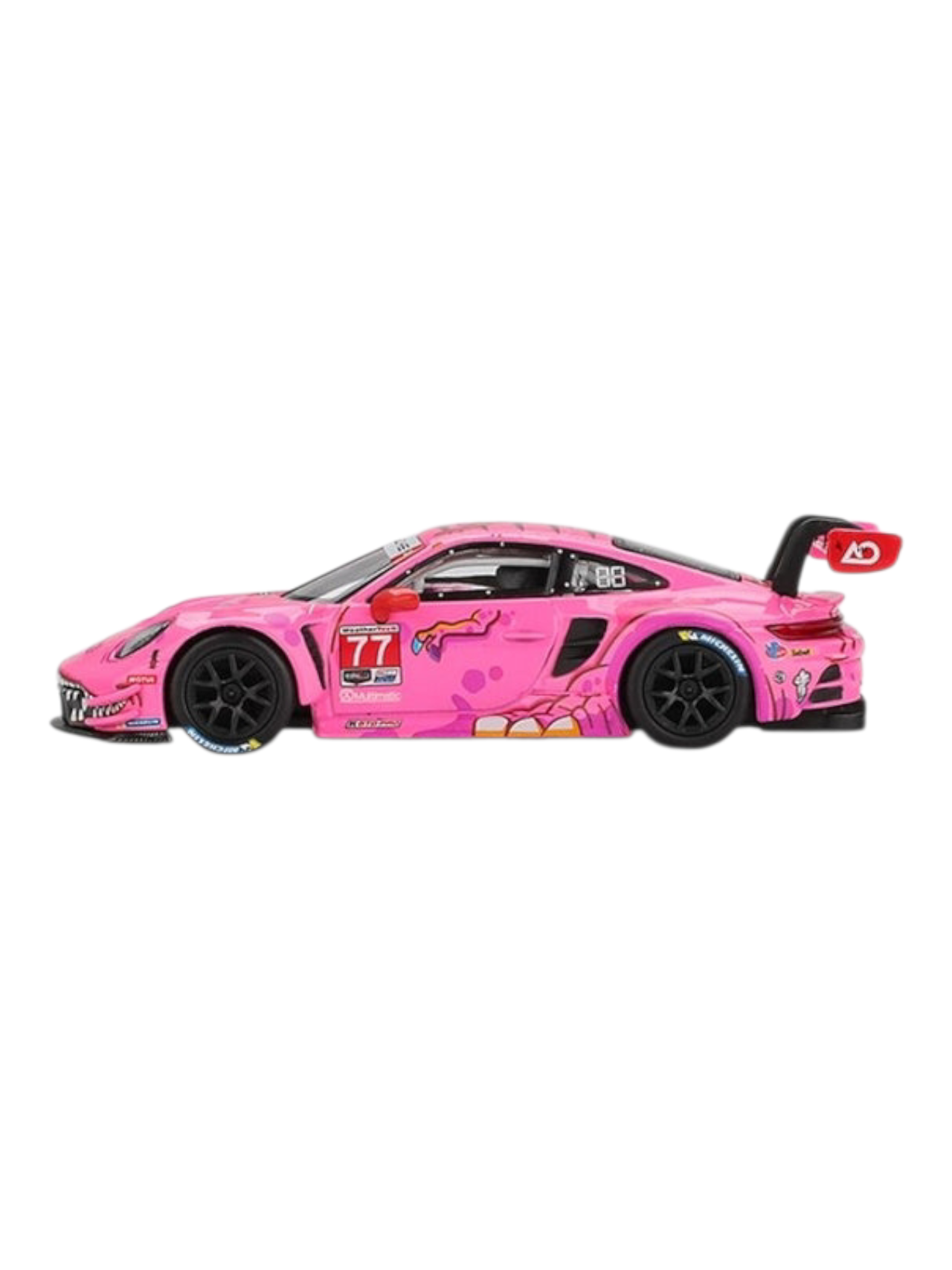 Mini GT #1052: Roxy Porsche 911 GT3 R #77 AO Racing 2024 IMSA Road