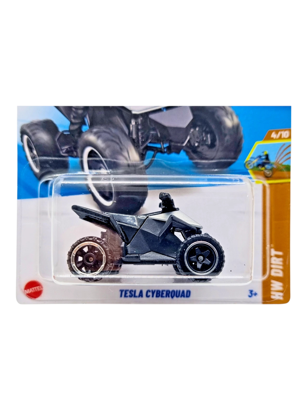 HotWheels tesla cyberquad Imported Mainline 1:64 Scale
