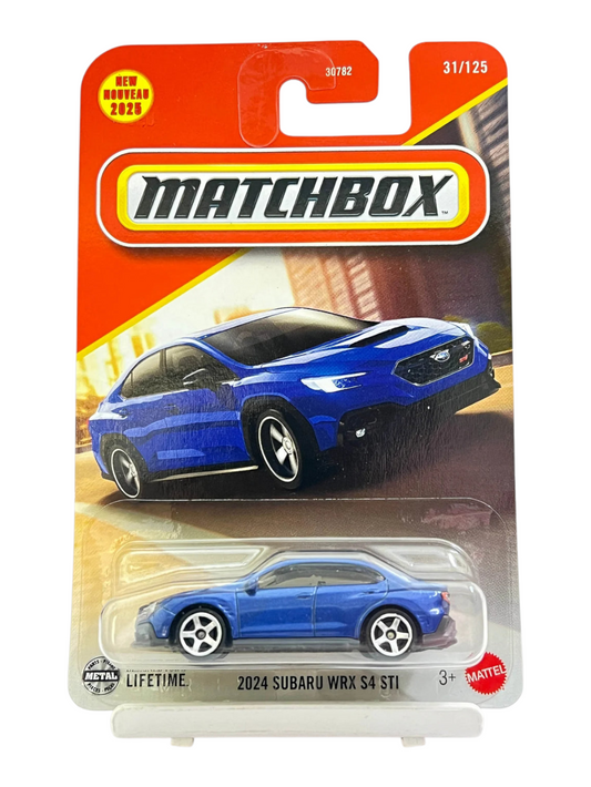 Matchbox 2024 Subaru WRX s4 sti Imported mainline 1:64 Scale