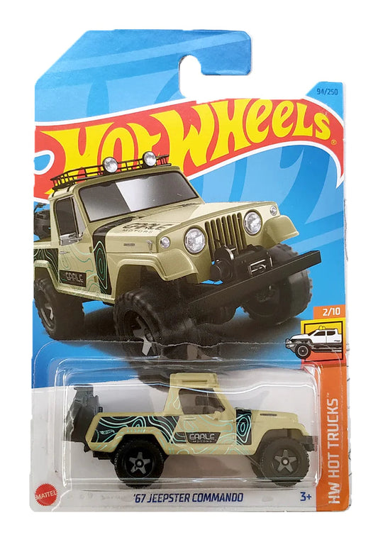 HotWheels 67 Jeepster Commando Imported Mainline 1:64 Scale