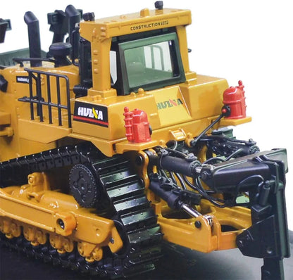 HUI NA Diecast Engineering Bulldozer Vehicle Model Imported 1:50 Scale