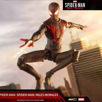 ZD Toys Action Figure Marvel (Spider-Man Miles Morales) 1:10 Scale (Code-1950-08)