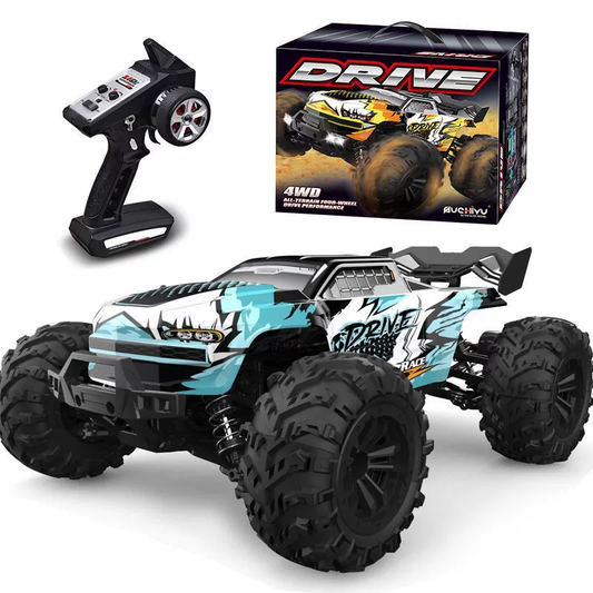 Drive Brushless Motor Pro Metal Gear Transmission Electronic Speed Controller 7.4V LI-ION Battery Imported 1:16 Scale 2.4GHZ Remote Control Car
