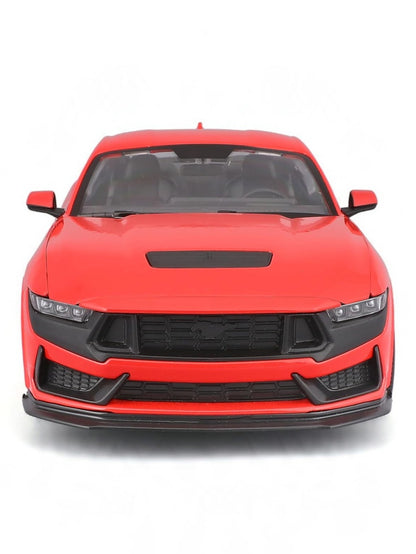Maisto 2024 Ford Mustang Dark Horse 1:24 Die-Cast Model Car with Acrylic Case | Collector's Collection