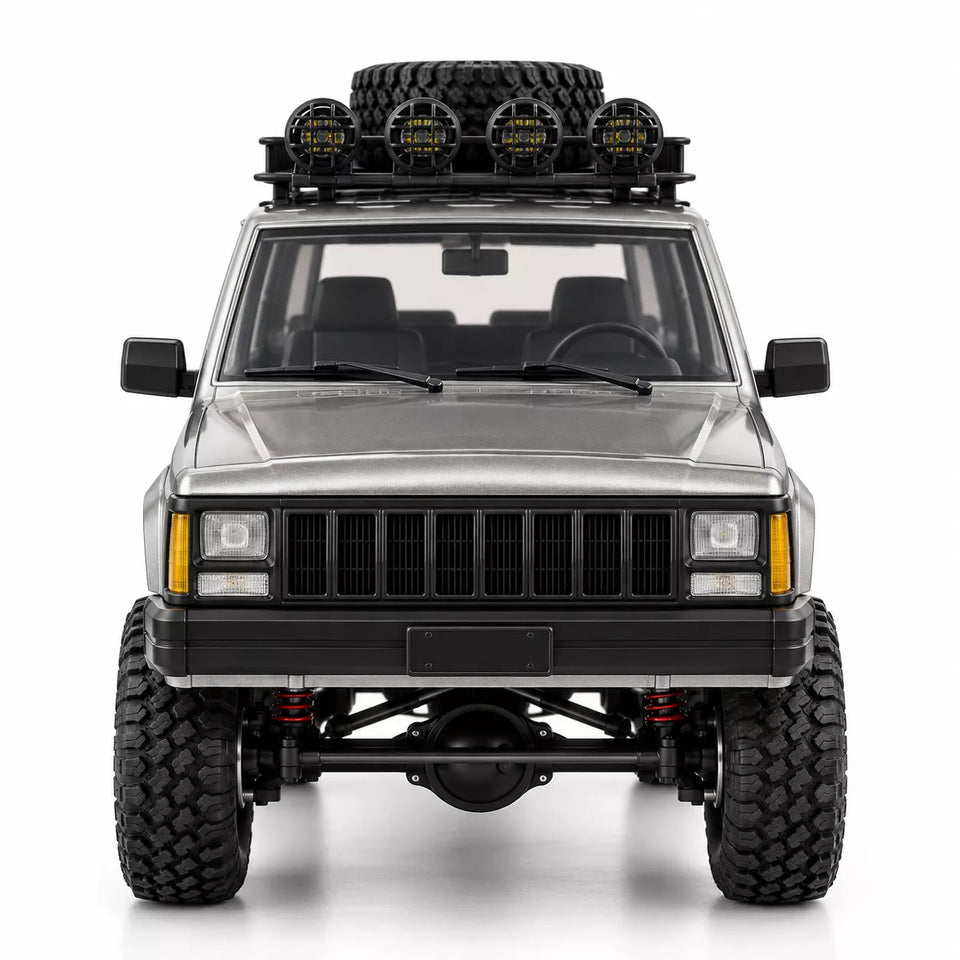 Hobby Grade RC Crawler Off-Road Truck with 2.4GHz Remote, LED Lights & Rechargeable Battery 1:12 Scale Remote Control Truck