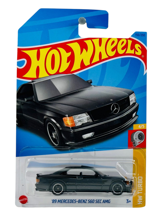 HotWheels 89 Mercedes-Benz 560 Sec AMG Imported Mainline 1:64 Scale