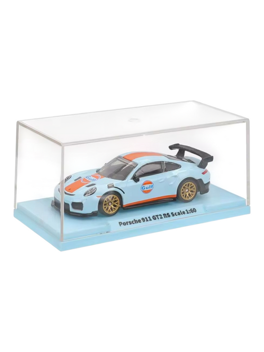 CCA Porsche 911 GT2 RS 1:64 Scale Diecast (With Acrylic Case)