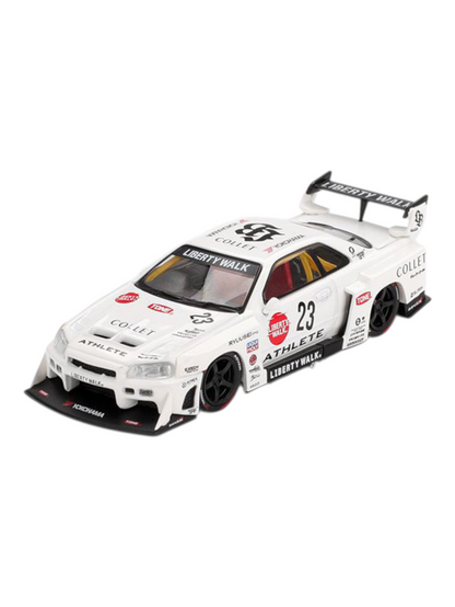 Mini GT Nissan LB-ER34 Super Silhouette (Athlete/Collet) Code-1059 1:64 Scale