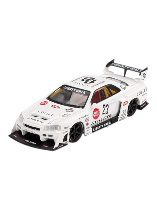 Mini GT Nissan LB-ER34 Super Silhouette (Athlete/Collet) Code-1059 1:64 Scale