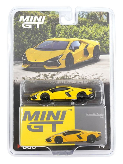 Mini GT Lamborghini Revuelto (Giallo) Code-886 1:64 Scale