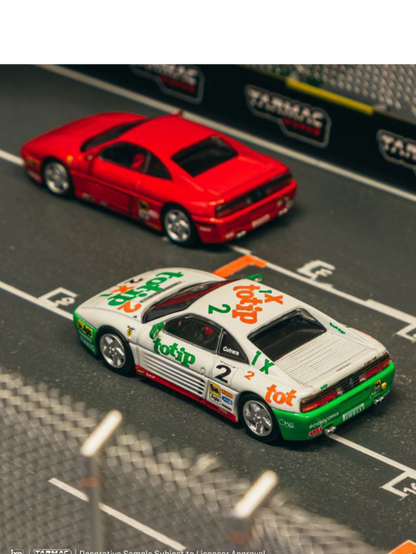 Tarmac Works Ferrari 348 Challenge 1993 1:64 Scale (With Acrylic Case)