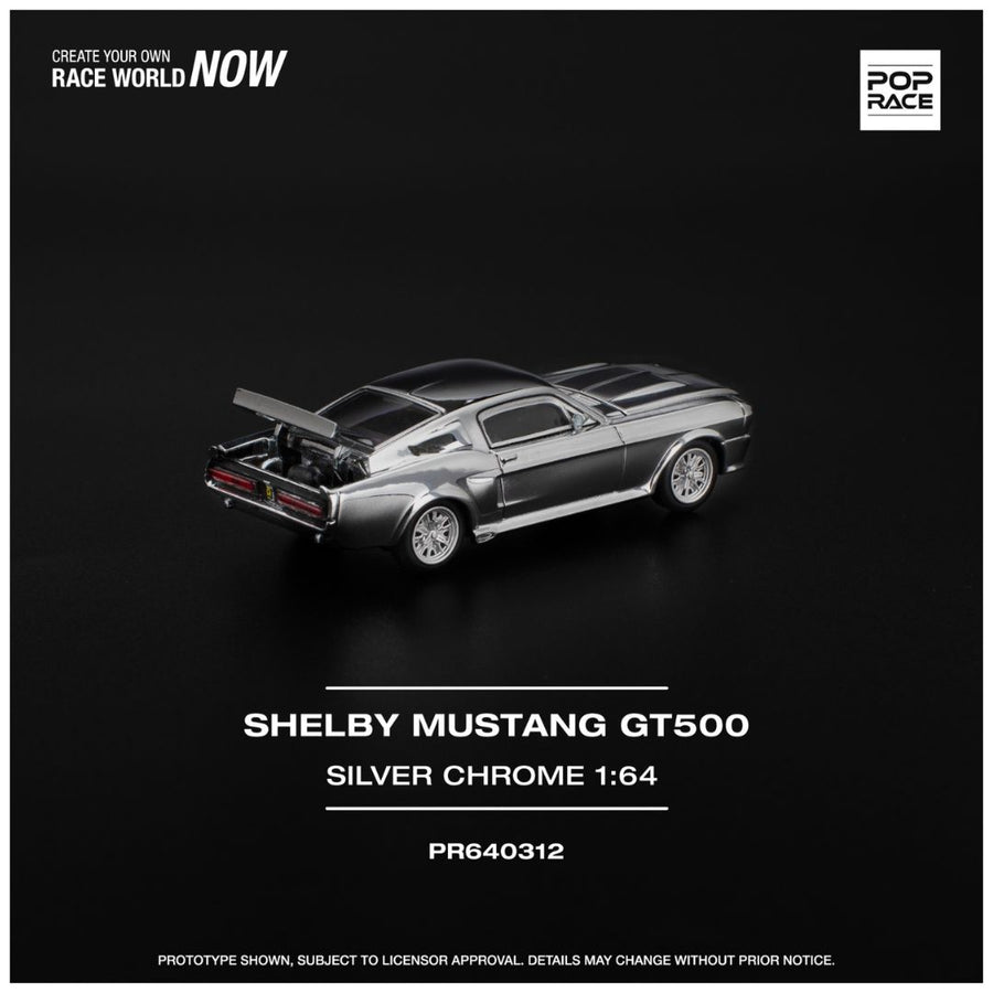 Pop Race PR64-312 Shelby Mustang GT500 1:64 Scale Imported