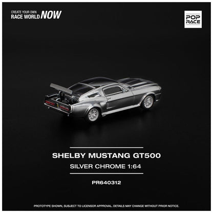 Pop Race PR64-312 Shelby Mustang GT500 1:64 Scale Imported