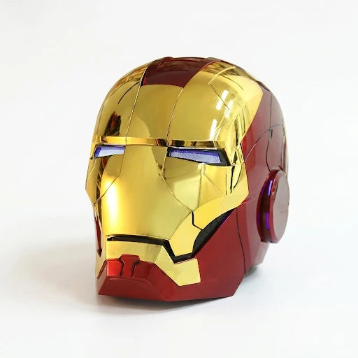 Iron Man Electronic Helmet Premium LED Illuminated Eyes , voice Control Operation If Included, Bettery/ Power