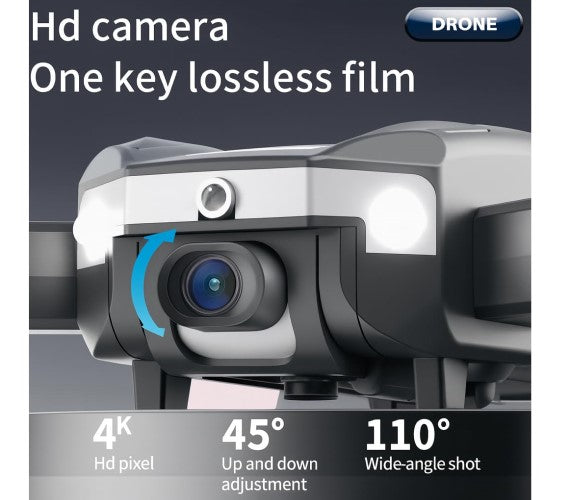 J2 Drone 360° Obstacle Avoidance Cool Lighting , Electric Adjustment Camera High Definition Aircraft Model