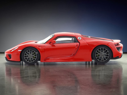 Postercars Porsche 918 Spyder Hypercar 1:64 Scale-Premium Diecast Collector Model No 17.