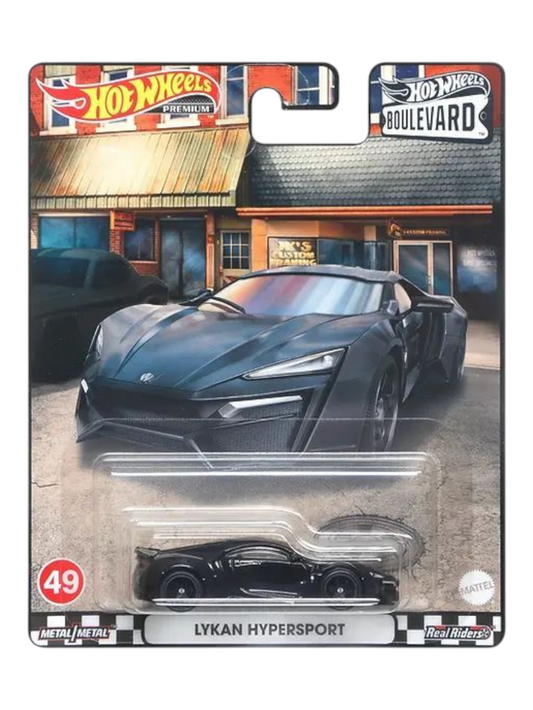 HotWheels Boulevard Lykan Hypersport Imported Premium 1:64 Scale