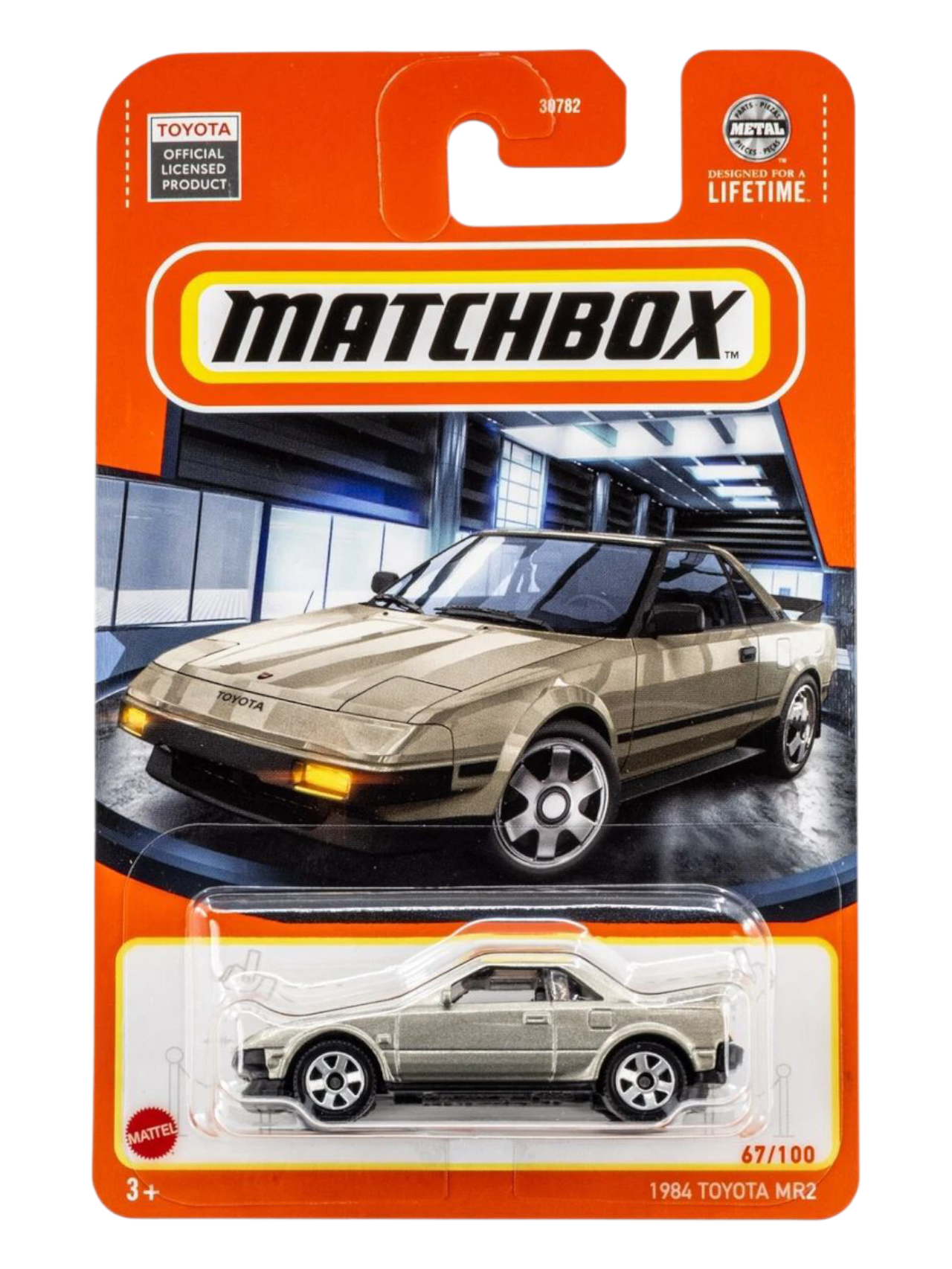Matchbox 1984 Toyota MR2 Imported Mainline 1:64 Scale