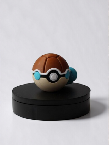 pokémon Squirtle - Inspired 3D Printed Pokéball Replica Collector Showpiece