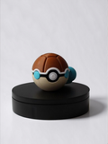 pokémon Squirtle - Inspired 3D Printed Pokéball Replica Collector Showpiece