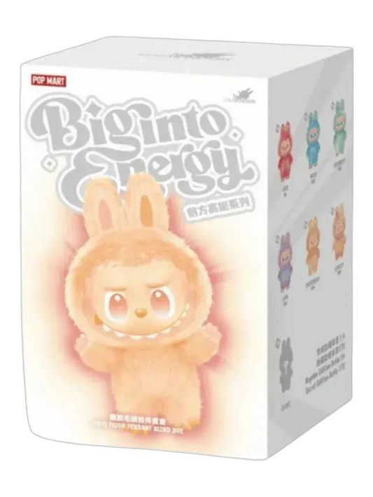 Pop Mart Labubu The Monsters Big Into Energy Vinyl Plush Pendant Blind Box Pack of 6 (Not OG)