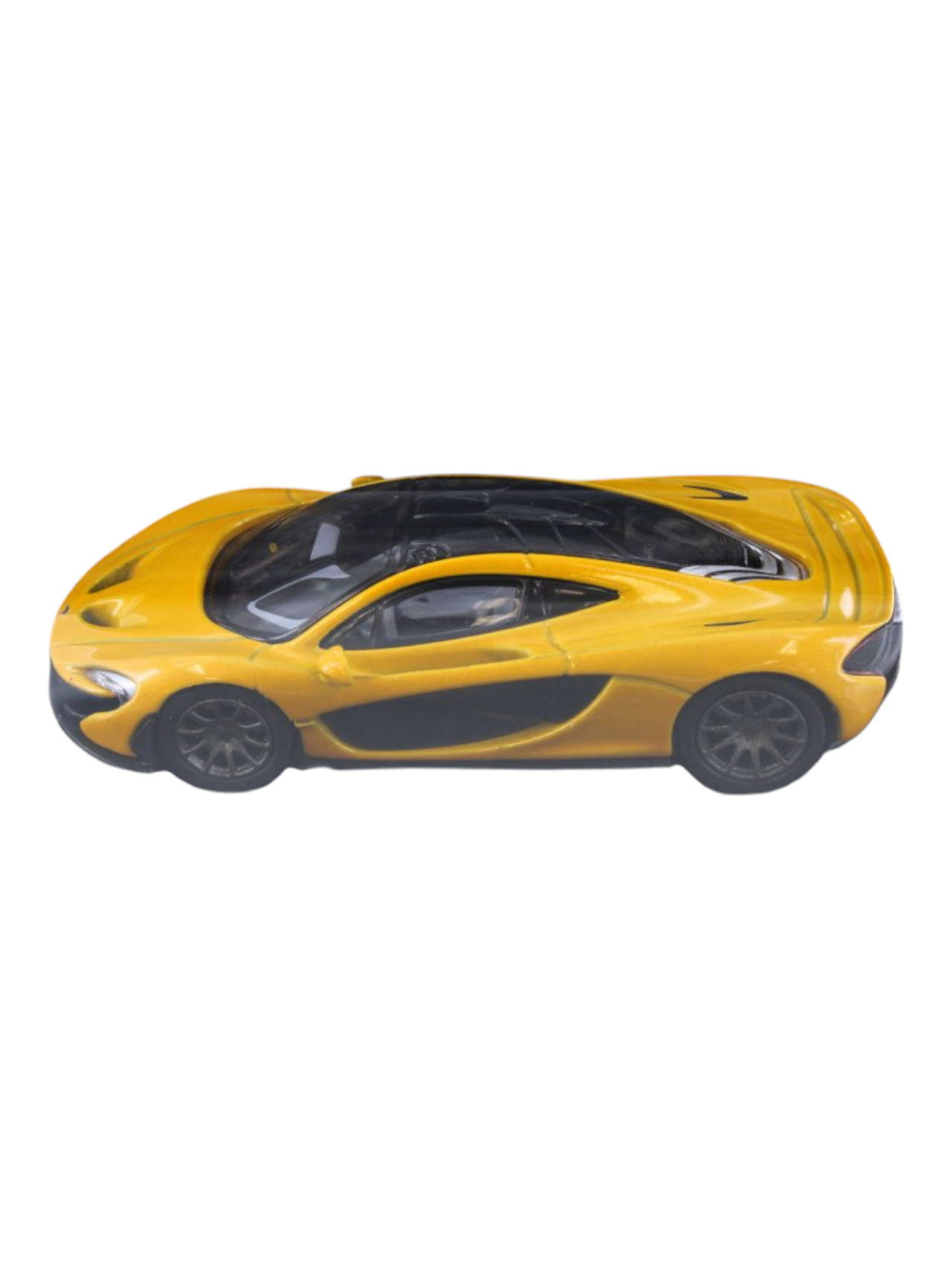 Postercars Hypercar League Collection Mclaren p1 1:64 Scale / Yellow Volcano (No 03)