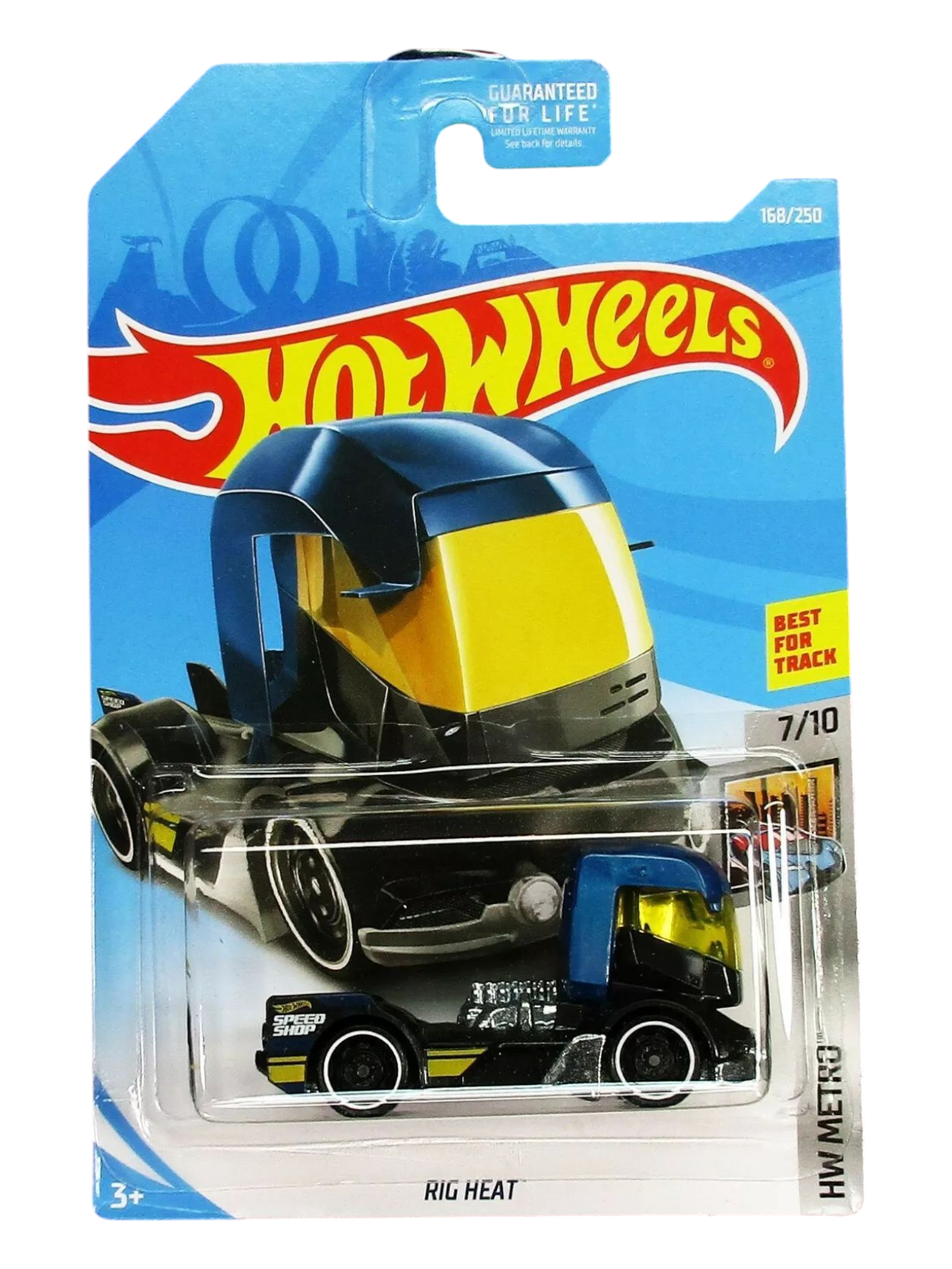 HotWheels Rig Heat HW Metro Imported Mainline 1:64 Scale