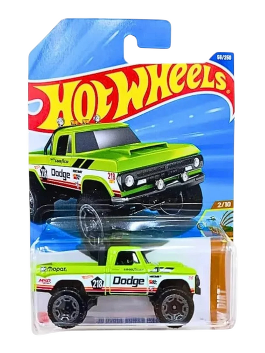 Hotwheels '70 Dodge power wagon imported mainline 1:64 Scale