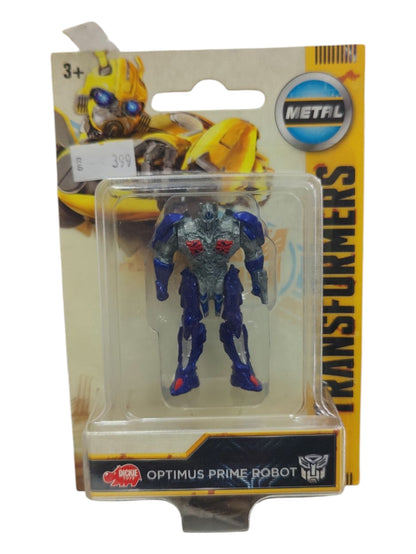 Metal hot rod Optimus Prime transformers