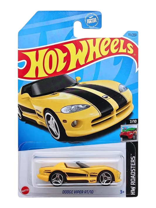 Hotwheels Dodge viper rt/10 imported mainline 1:64 Scale