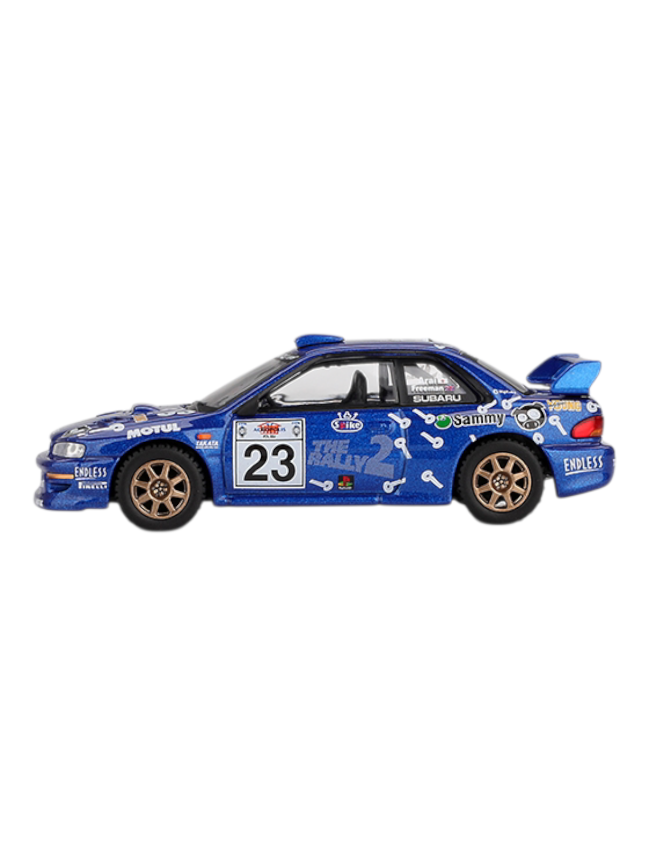 RALLY CAR COLLECTION SS.1 SUBARU シークレット CM's RALLY CAR