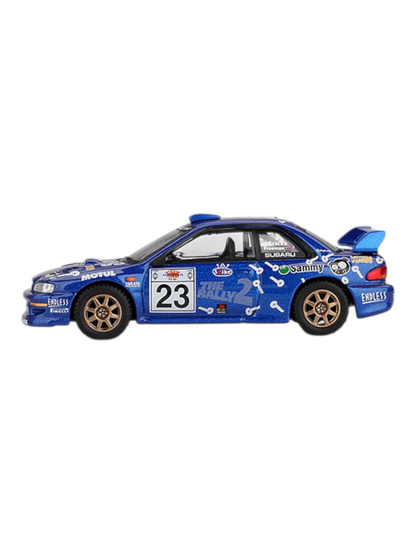Mini GT #1078: Subaru Impreza WRC99 #23 2000 Acropolis Rally 1:64 Scale