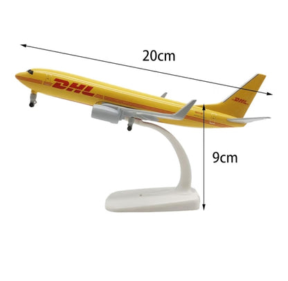 DHL Cargo Aircraft 1/400 Simulation Diecast Boeing 737 800 Diecast & Toy vehicles