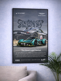 ASTON MARTIN VALKYRIE | HYPERCAR EDITION #09 | CAR POSTER (A4 Size)