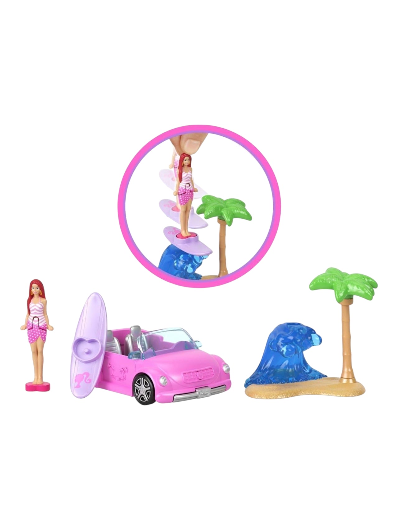 Mattel mini barbie land car (without car)
