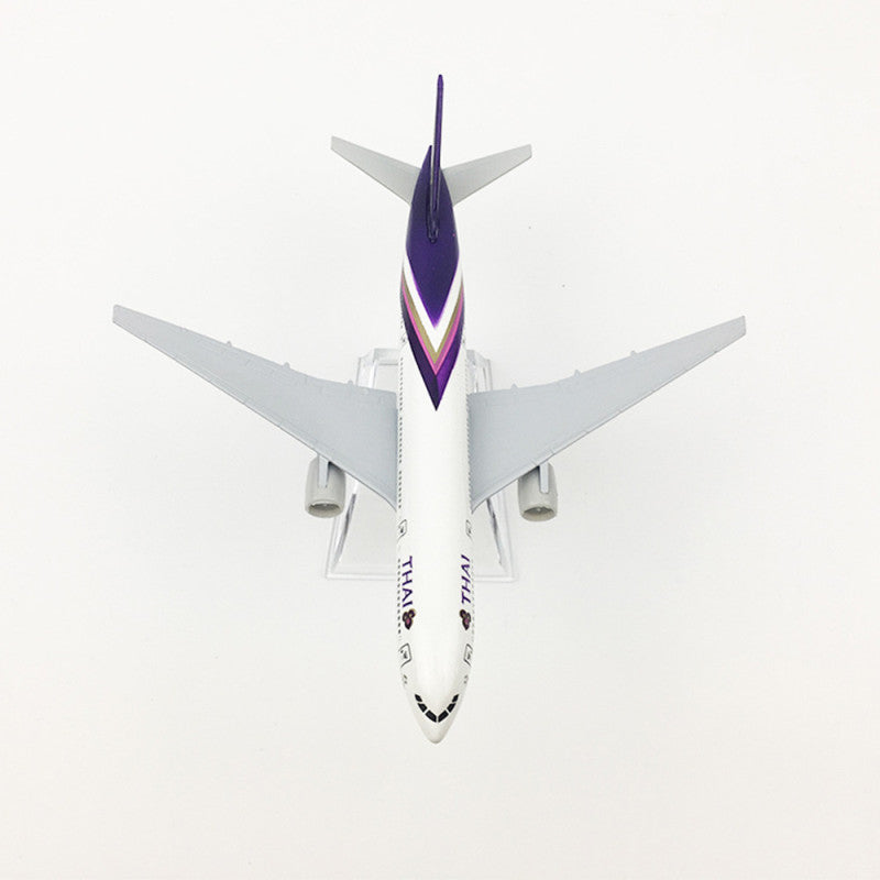 Aircraft Model AIRPLANE THAI AIRWAY AIRBUS Boeing 777 SCALE 16 CM (Code 142)
