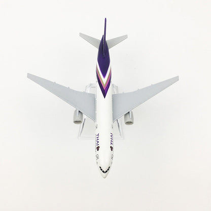 Aircraft Model AIRPLANE THAI AIRWAY AIRBUS Boeing 777 SCALE 16 CM (Code 142)