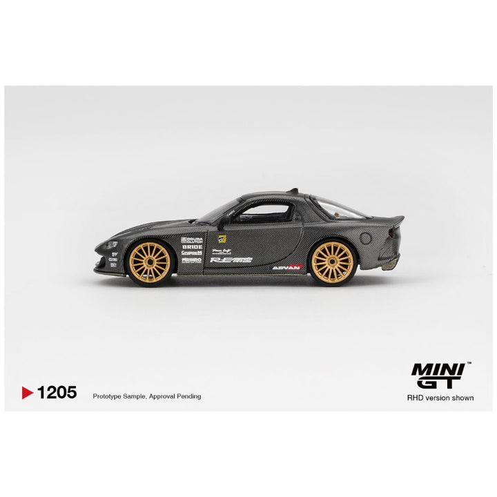 Mini GT #1205: Mazda RX-7 RE-Amemiya Matsukiyo KOKU 3 Rotor NA-7 TAS 2025 Best Tuned Car Award Imported 1:64 Scale