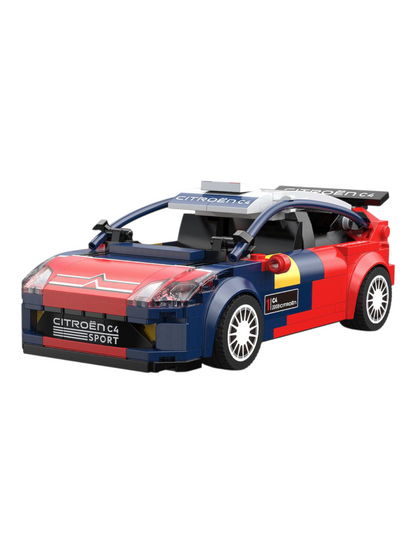 Cada 2008 Citroen C4 WRC Car Brick Model Kit 1:24 Scale