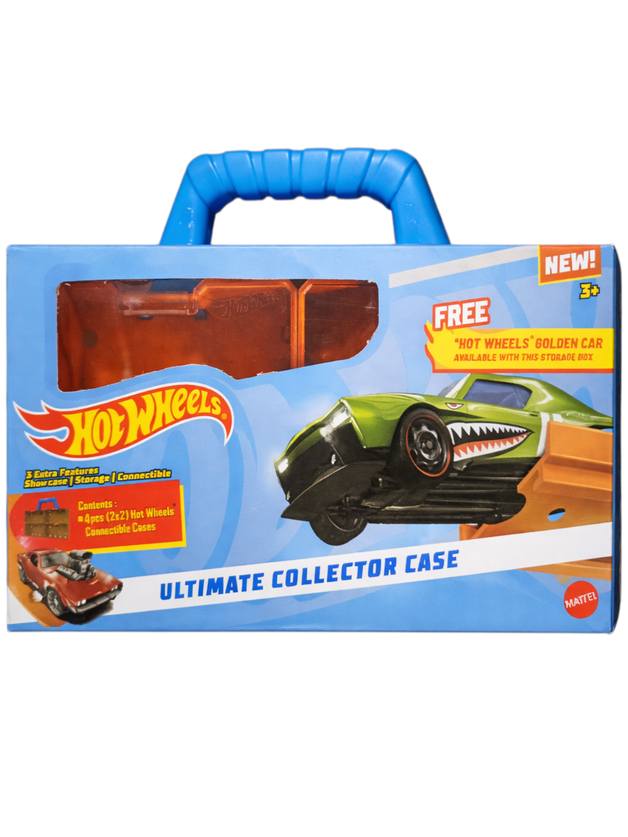 HotWheels Ultimate Collector Case 4 pcs (2x2) Hotwheels Connectible Cases (car not including)