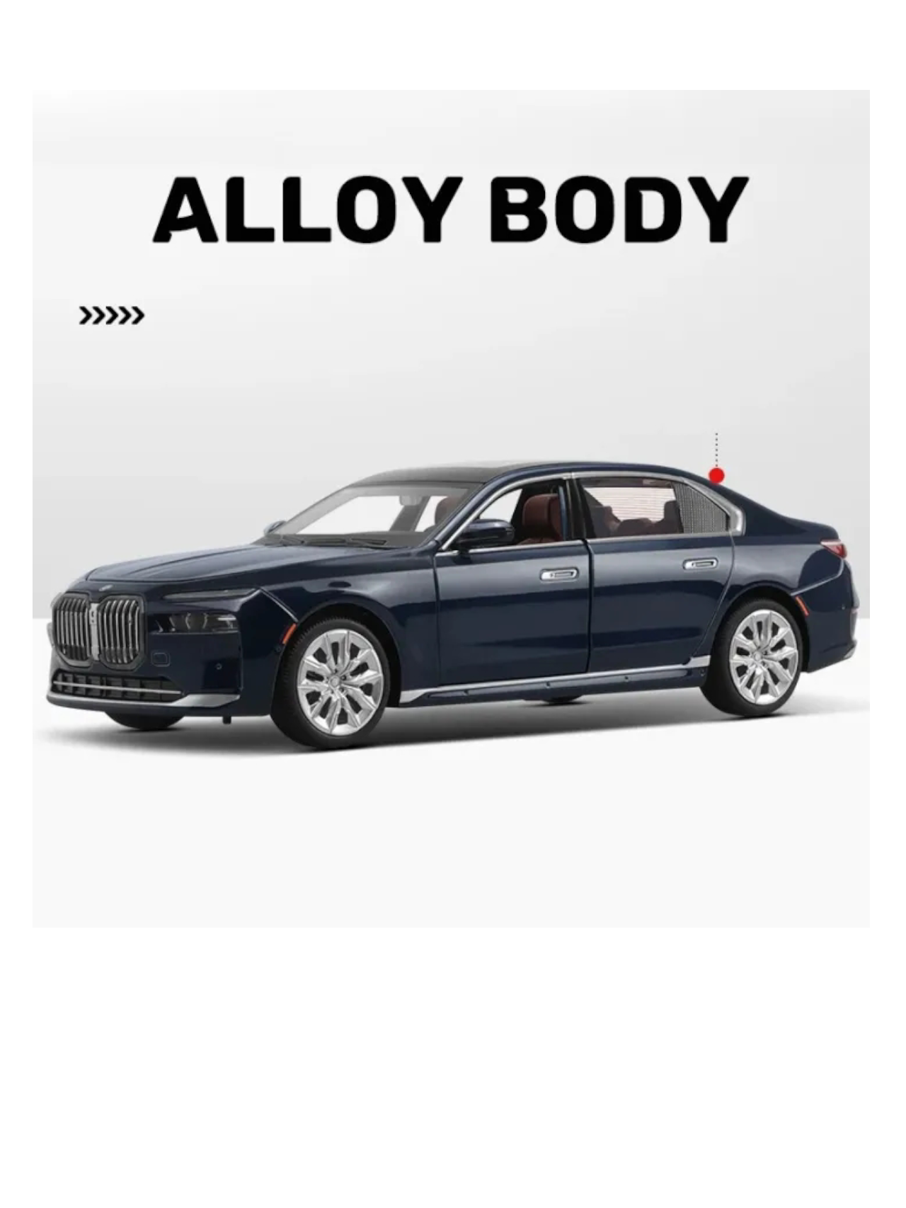 CCA BMW i7 1:24 Scale Diecast