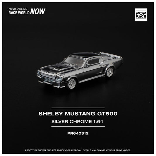 Pop Race PR64-312 Shelby Mustang GT500 1:64 Scale Imported