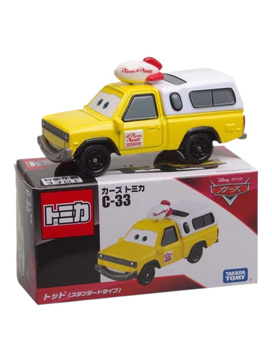 Takara Tomy Tomica Disney Pixar Cars C-33 Todd Pickup Truck Die-Cast Toy Car