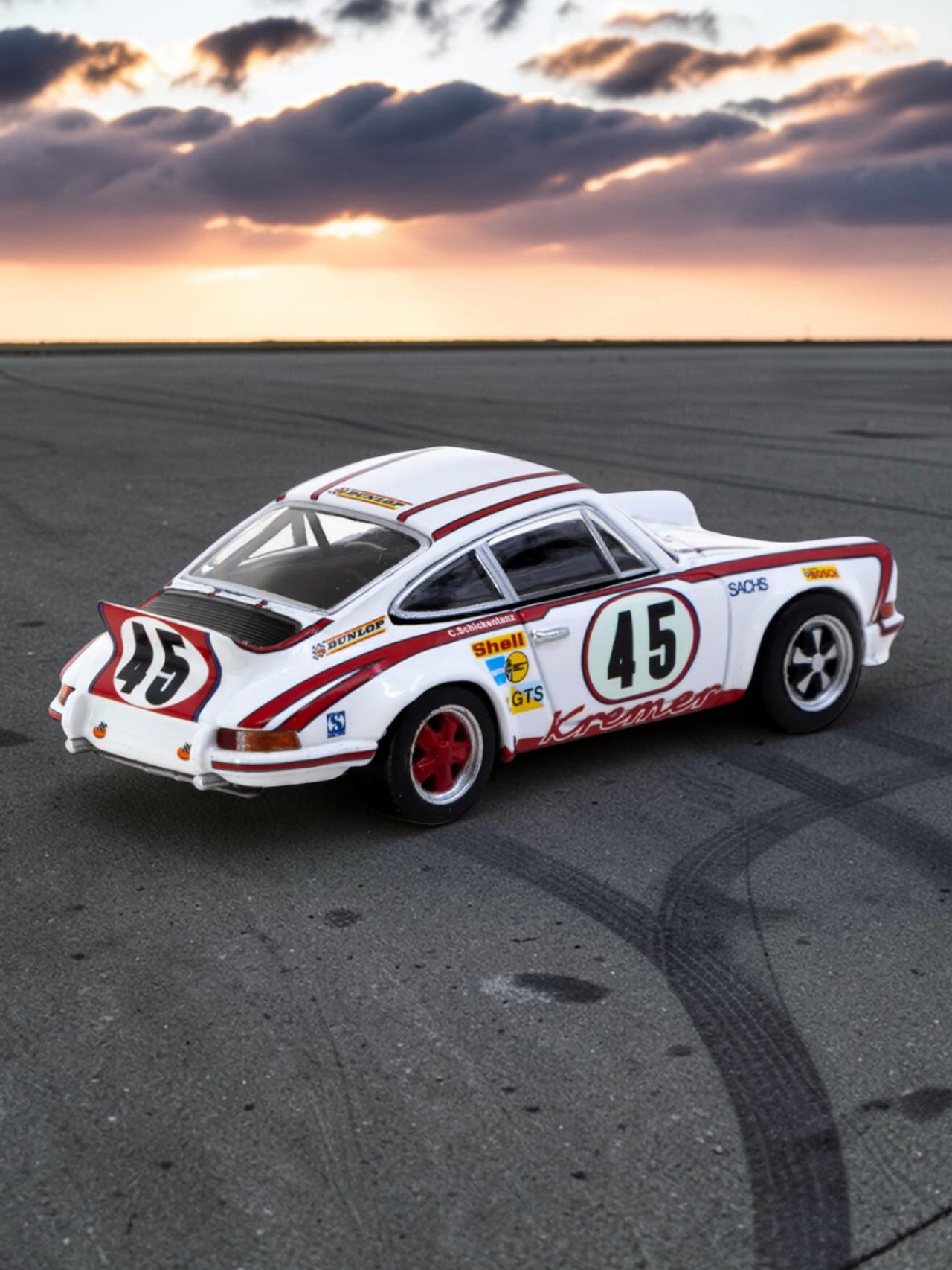 Schuco Porsche 911 Carrera RSR 2.8 Le Mans 1973 #45 Winner Diecast